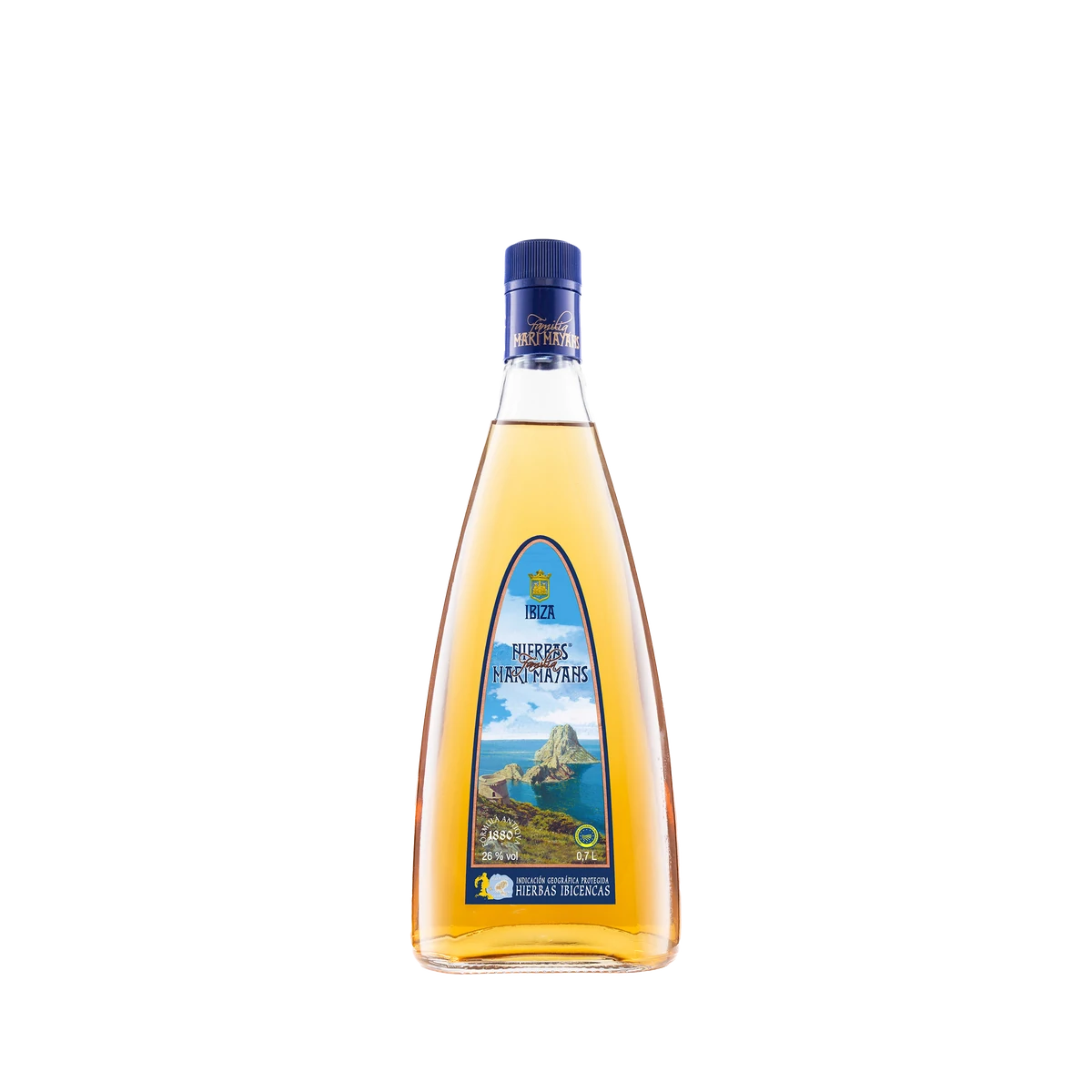 Botella de Hierbas Ibicencas Familia Marí Mayans de 70 cl